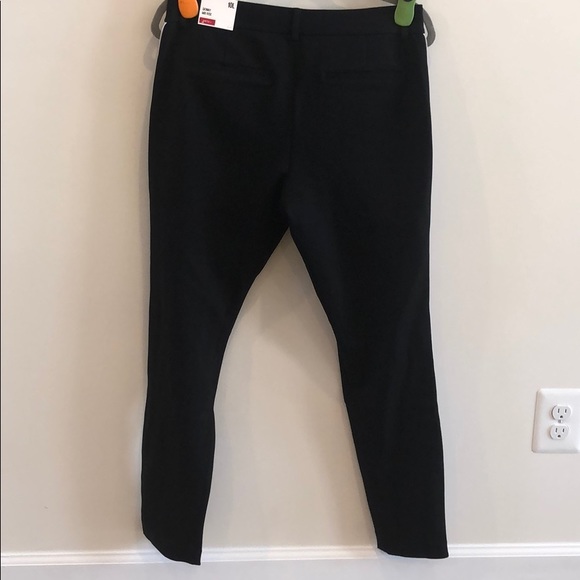 NWT. Express mid rise stripe skinny pant. Size 10L - Picture 2 of 2